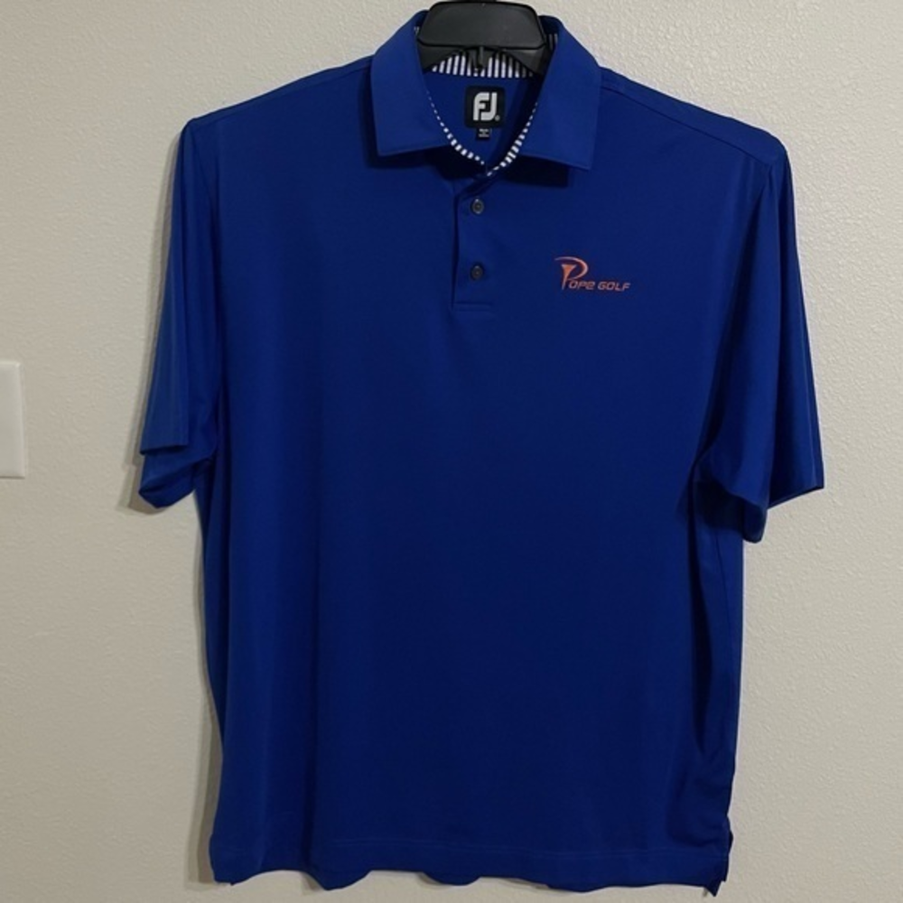 FootJoy Royal‎ Blue Embroidered Stretch Golf Polo
Size XL